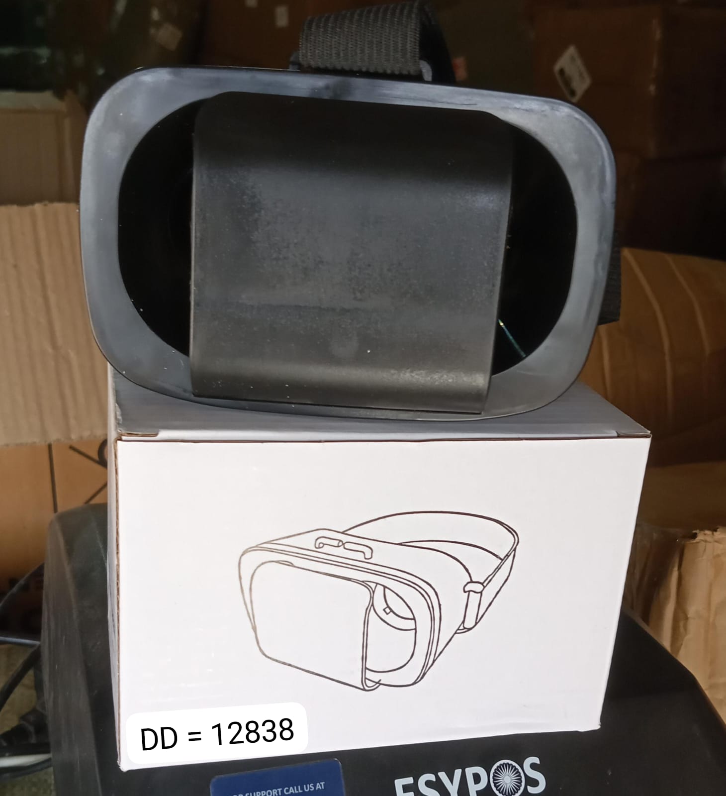 3D VR Glasses Virtual Reality Goggles Headset for All Smartphone VR Goggles-For 3D VR Movies Video Games (1 Pc) 3D VR Glasses Virtual Reality Goggles Headset for All Smartphone VR Goggles-For 3D VR Movies Video Games (1 Pc)
